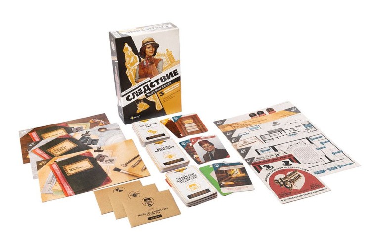 Настольная игра «Следствие. Ведёт Клэр Харпер», Эврикус — картинка 2