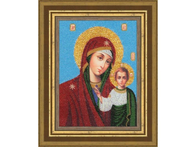 Набор вышивки бисером «Образ Божией Матери «Казанская»» — картинка 2