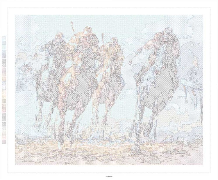 Картина по номерам «Игра в поло» — картинка 3