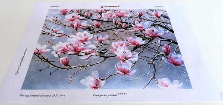 Набор для вышивания «Магнолии» — картинка 5