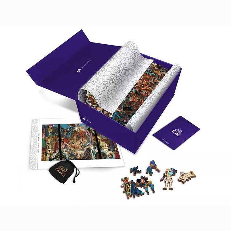 Деревянные пазлы DAVICI «Триптих» — картинка 10