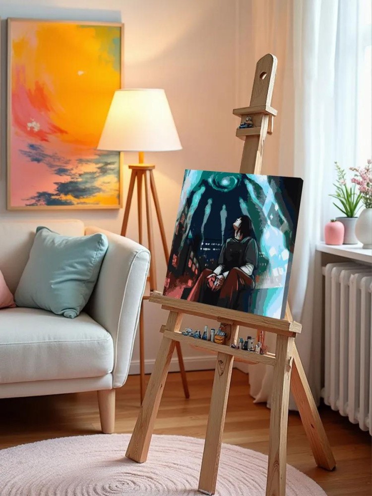 Картина по номерам «Рок и рэп музыкант Джизус DZHIZUS альбом» — картинка 10