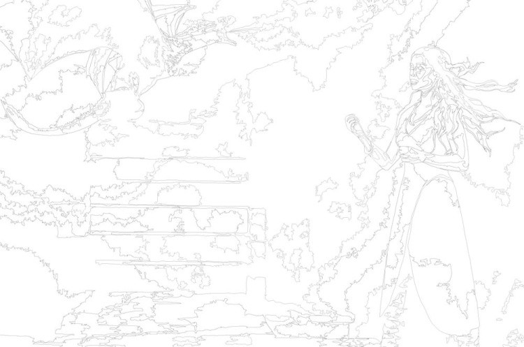 Картина по номерам «Игра престолов: Дейнерис Таргариен - Мать драконов 7» — картинка 3