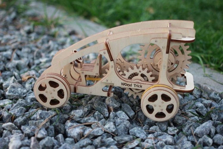 Конструктор из дерева «Багги», Wood Trick — картинка 5