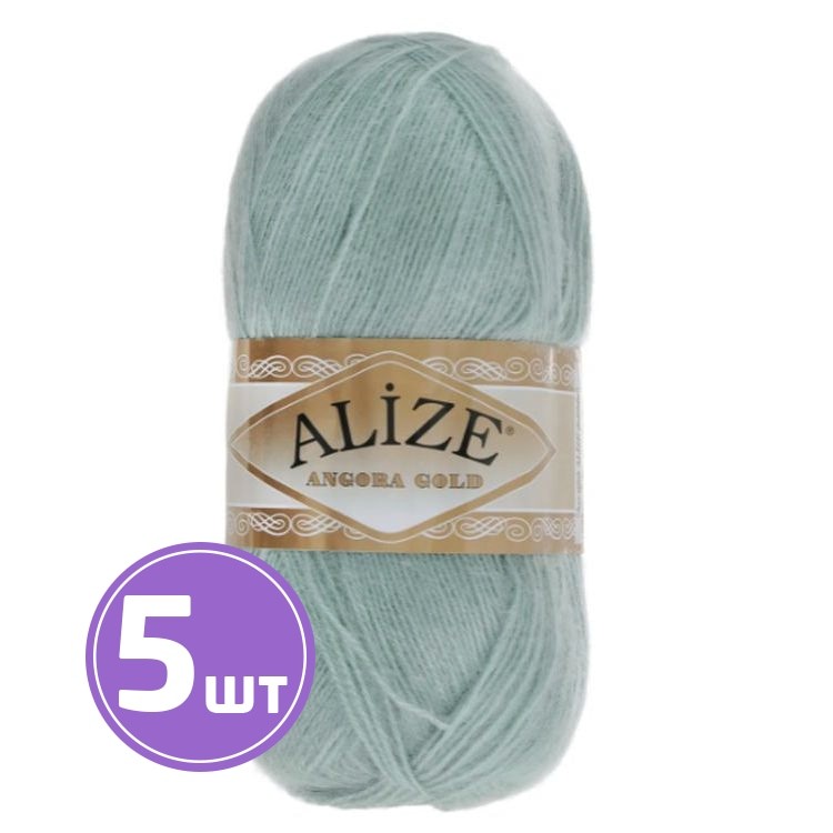 Пряжа ALIZE Angora Gold (515), светло-полевой, 5 шт. по 100 г