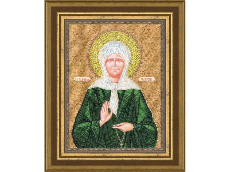 Набор вышивки бисером «Образ Блаженной Матроны Московской» — картинка 2