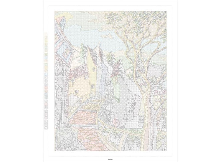 Картина по номерам «Мостик в Венеции» — картинка 6