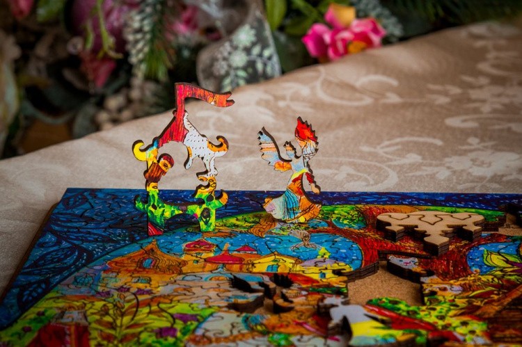 Деревянные пазлы DAVICI «Сказки Пушкина» — картинка 8