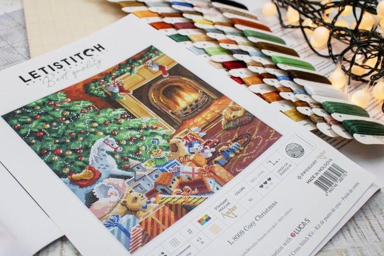 Набор для вышивания «Cozy Christmas» — картинка 2