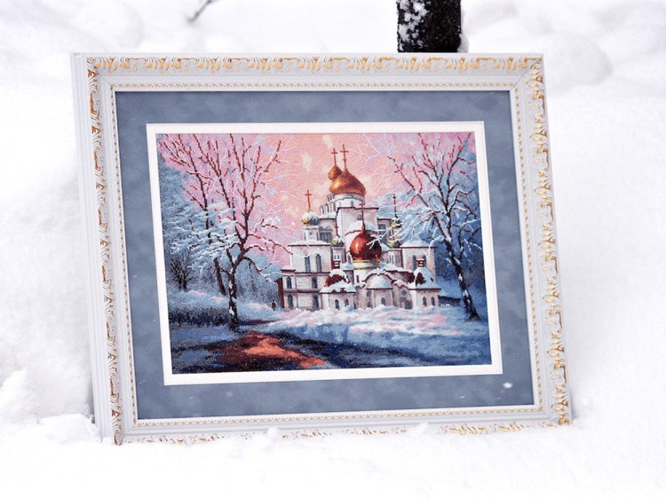 Набор для вышивания «Воскресенский собор Новоиерусалимского монастыря» — картинка 4