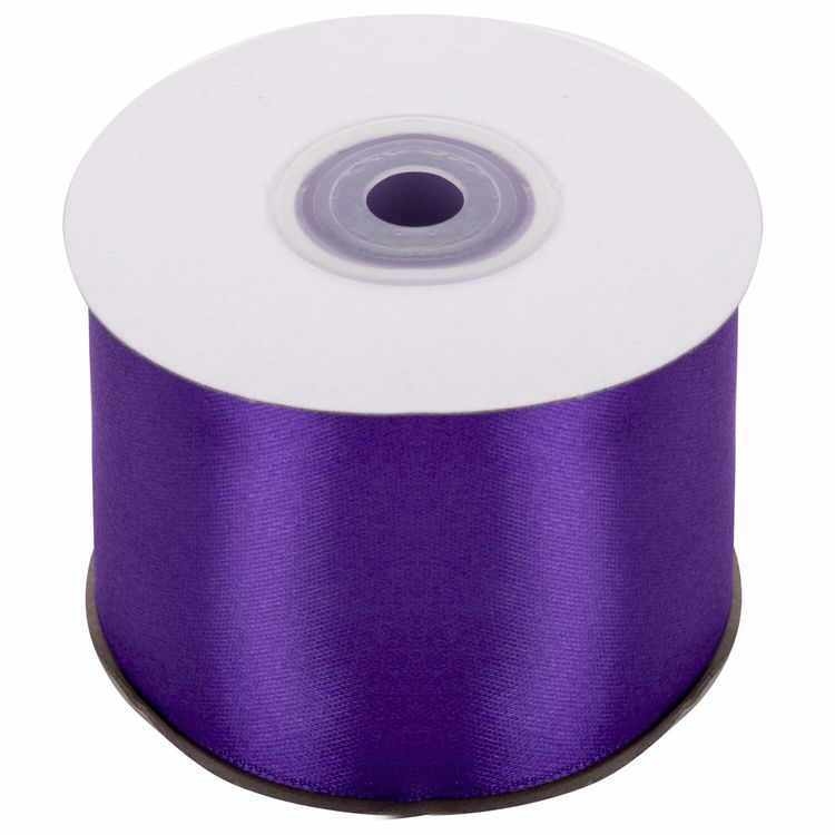 Лента атласная, ширина 50 мм, длина 23 м, фиолетовая, Brauberg — картинка 5