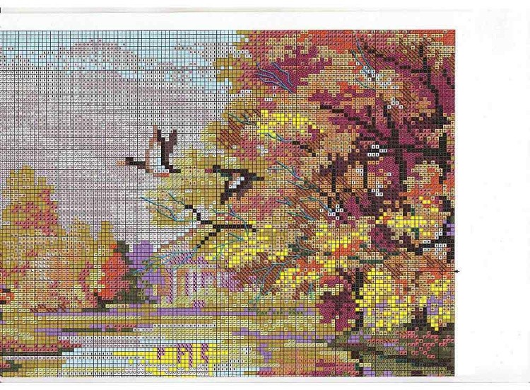 Набор для вышивания «Тихая осень» — картинка 2