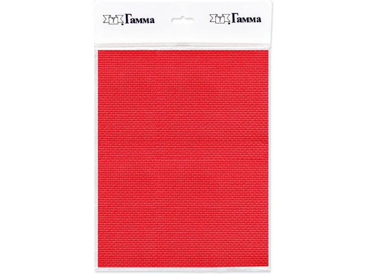 Канва Aida 14 Gamma красная 150x100 см — картинка 2