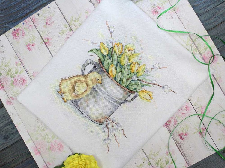 Набор для вышивания «Тюльпанное настроение» — картинка 3