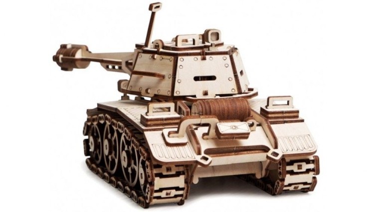 Конструктор из дерева «Танк Кадет», Lemmo — картинка 3