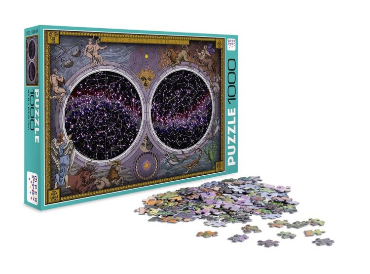 Пазлы «Карта звездного неба» — картинка 4