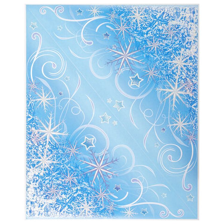 Украшение для окон и стекла «Морозные узоры 1» — картинка 5