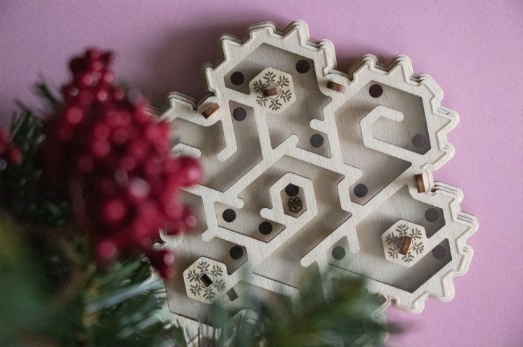 Конструктор из дерева «Снежное путешествие», UNIWOOD — картинка 6