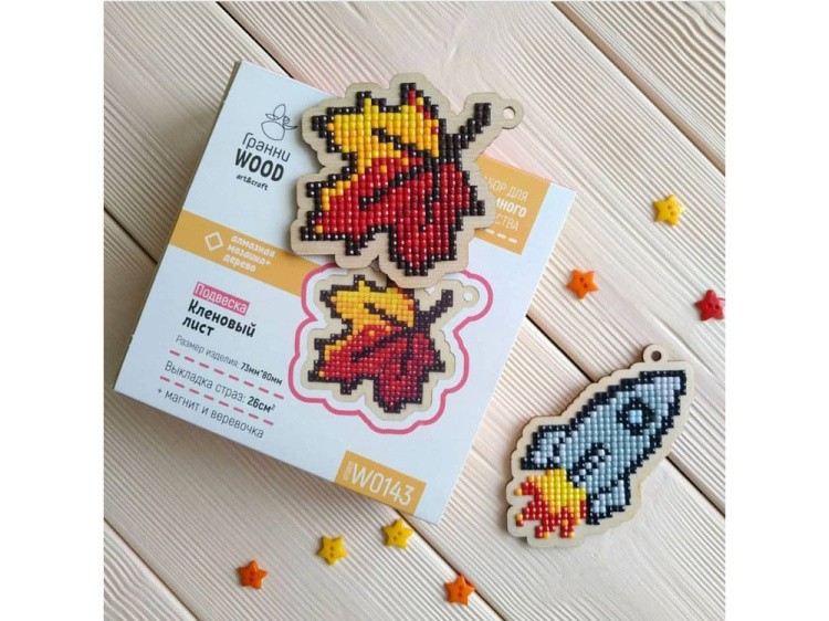 Подвеска «Кленовый лист» — картинка 2