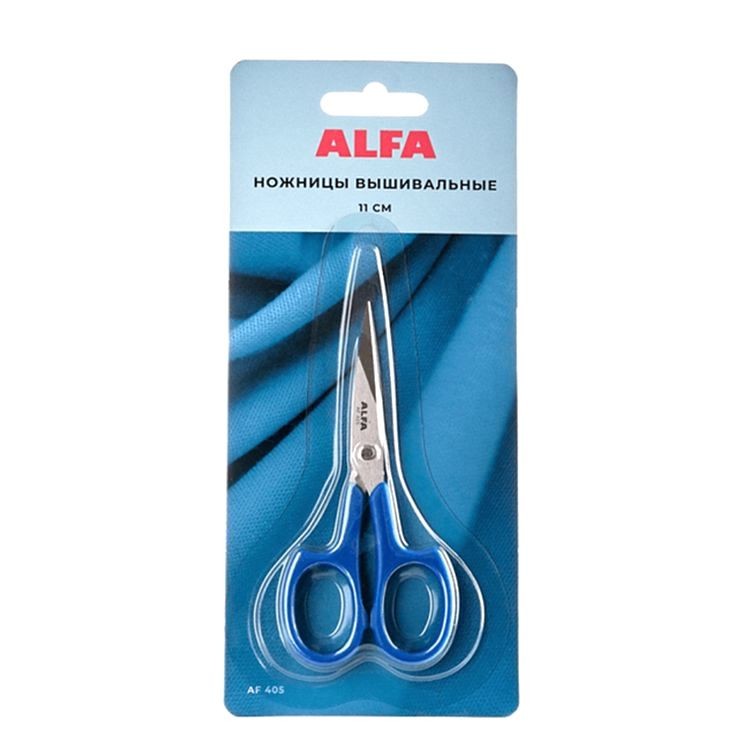 Ножницы вышивальные, 11 см, ALFA — картинка 4