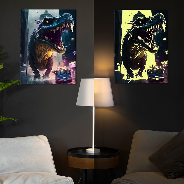 Картина по номерам со светящейся краской «Скорпиос Рекс» — картинка 2