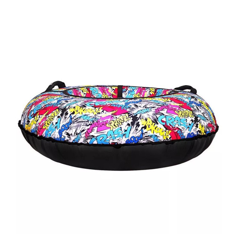 Детская зимняя ватрушка тюбинг для катания 118 см — картинка 6