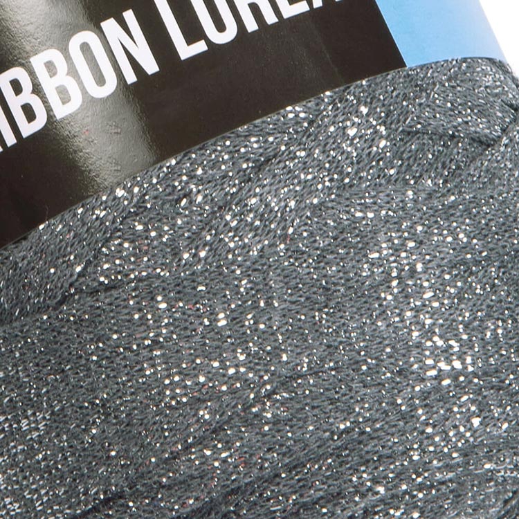 Пряжа YarnArt Ribbon Lurex (Риббон Люрекс) (737), серый, 5 шт. по 250 г — картинка 2
