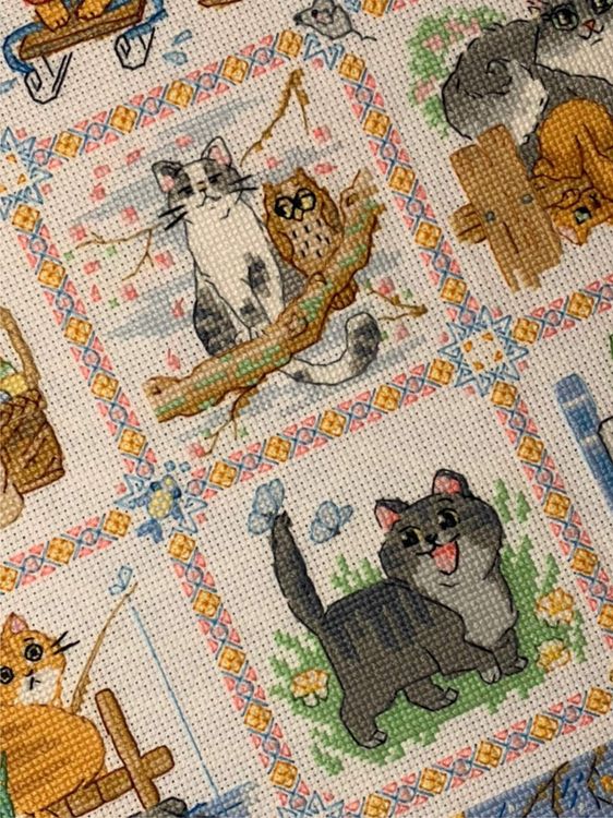 Набор для вышивания «Кошачий календарь» — картинка 2