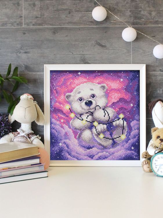 Алмазная вышивка «Малая медведица» — картинка 2