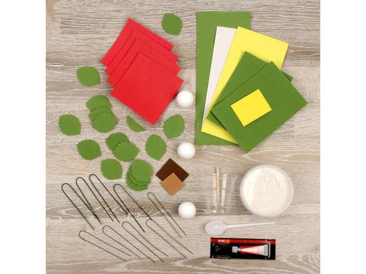 Набор для создания топиария «Земляника» — картинка 3