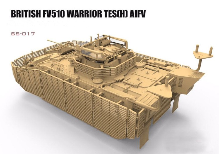 Сборная модель «БМП British FV510 Warrior TES(H) AIFV» — картинка 2