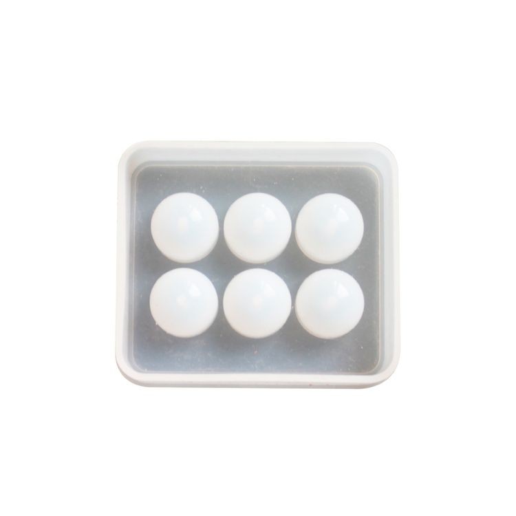 Силиконовый молд для эпоксидной смолы бусины, 12 мм, FancyOn — картинка 3