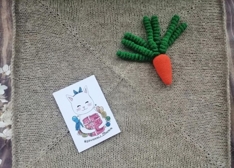 Пряжа Пехорка Овечья шерсть (251), коричневый 5 шт. по 100 г — картинка 2