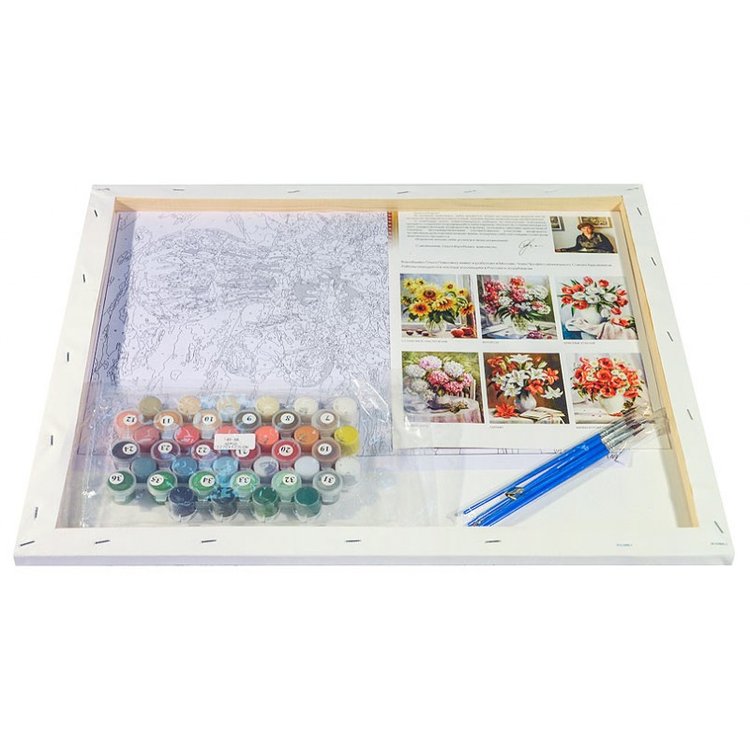 Картина по номерам «Дачная жизнь кота Василия» — картинка 3