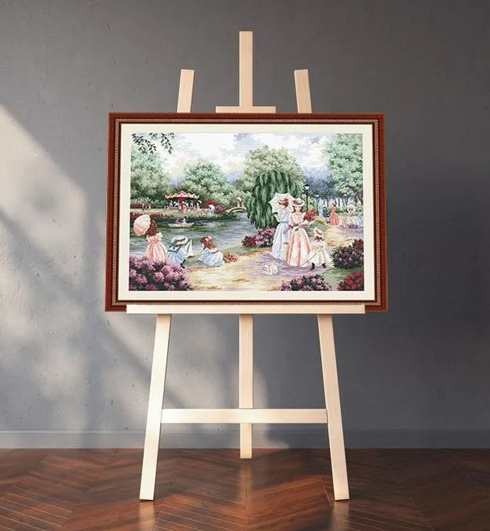 Набор для вышивания «В летнем парке» — картинка 6