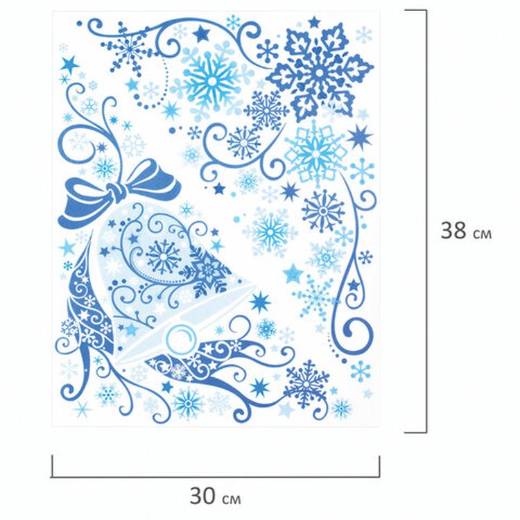 Украшение для окон и стекла «Узоры на окне 4» — картинка 3