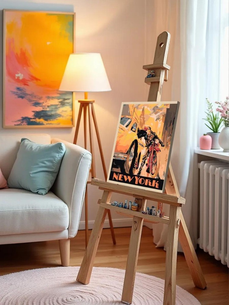 Картина по номерам «Вечерний Нью-Йорк» — картинка 9