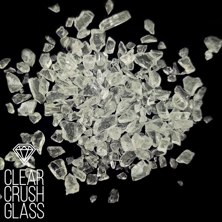 Стеклянная крошка ClearCrushGlass 500 г