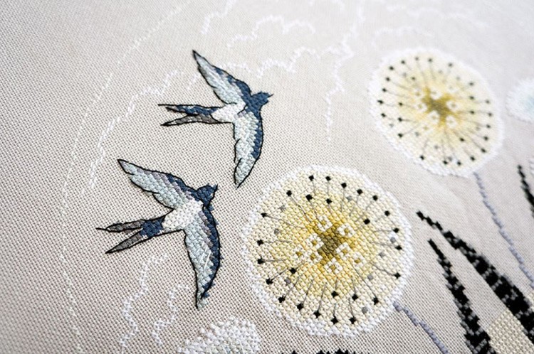 Набор для вышивания «Две ласточки» — картинка 4