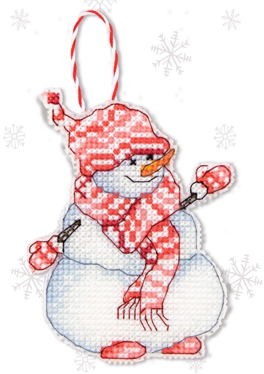 Набор для вышивания «Зимние игрушки» — картинка 7