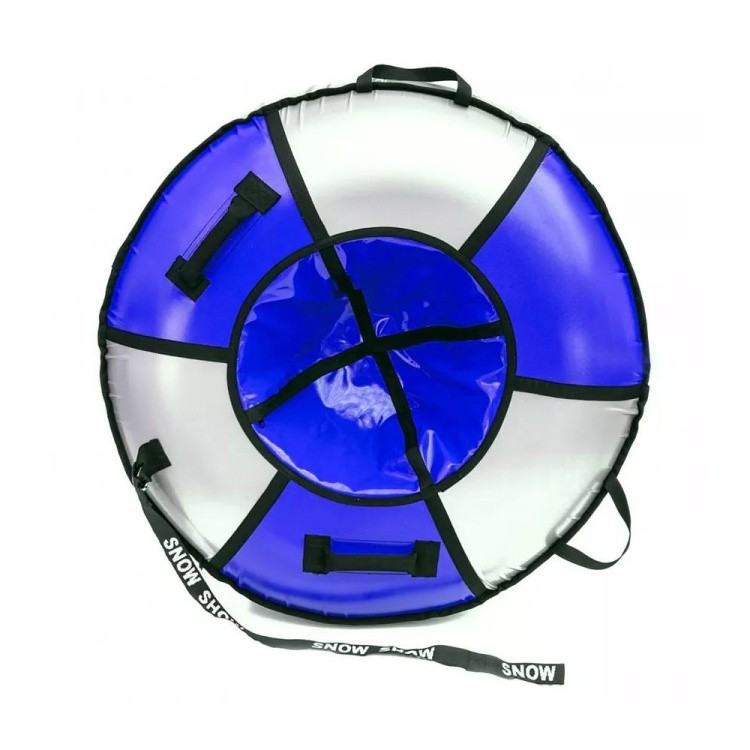 Детская зимняя ватрушка тюбинг для катания 118 см — картинка 4