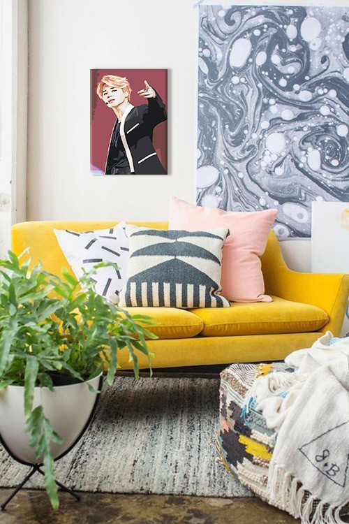 Картина по номерам «Корейская K-POP группа BTS Чимин» — картинка 9