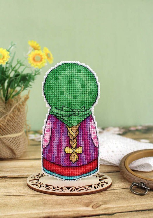 Набор для вышивания «Встречаем весну. Девочка» — картинка 5