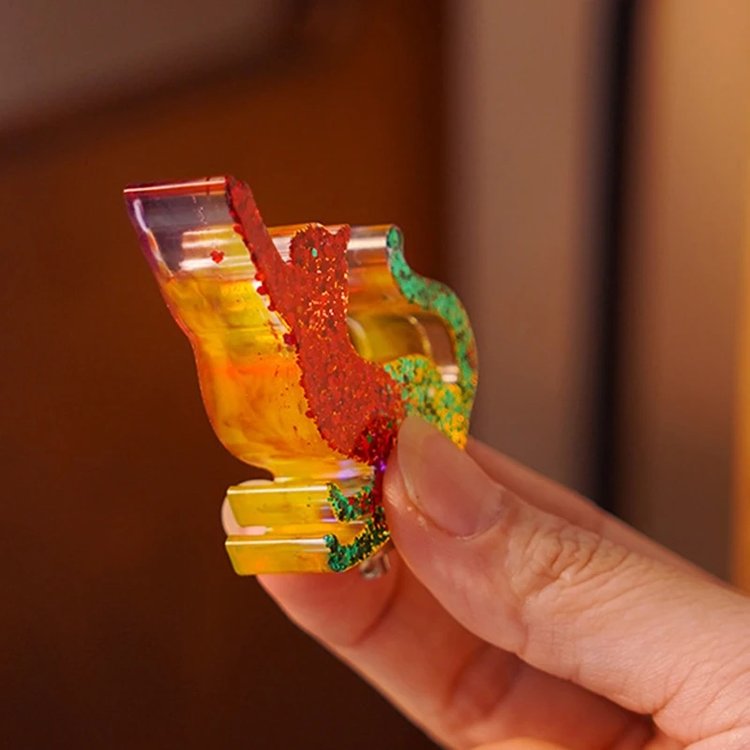 Силиконовый молд - Брелки кошечки №3, 15,4x6см, 1 молд — картинка 2