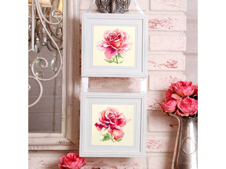 Набор для вышивания «Розовая роза» — картинка 5