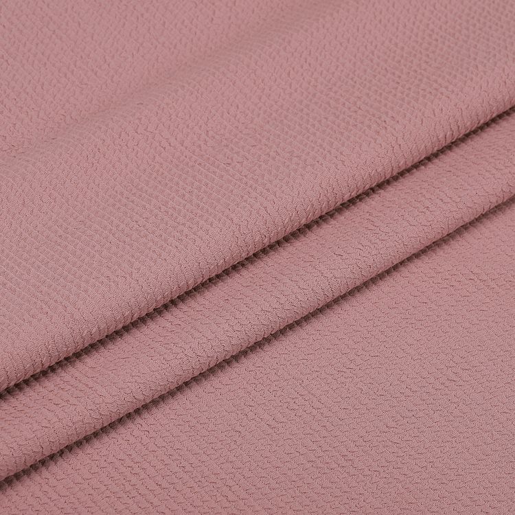 Ткань трикотажная Бифлекс жатка, 6 м, ширина 150 см, 240 г/м², цвет: 15 пудра, TBY — картинка 4