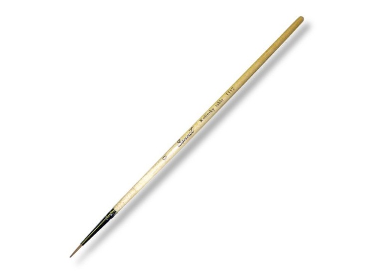 Колонок круглая №0 с короткой ручкой — картинка 4