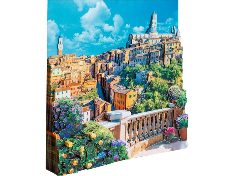 Папертоль «Вид на Сиену» — картинка 2