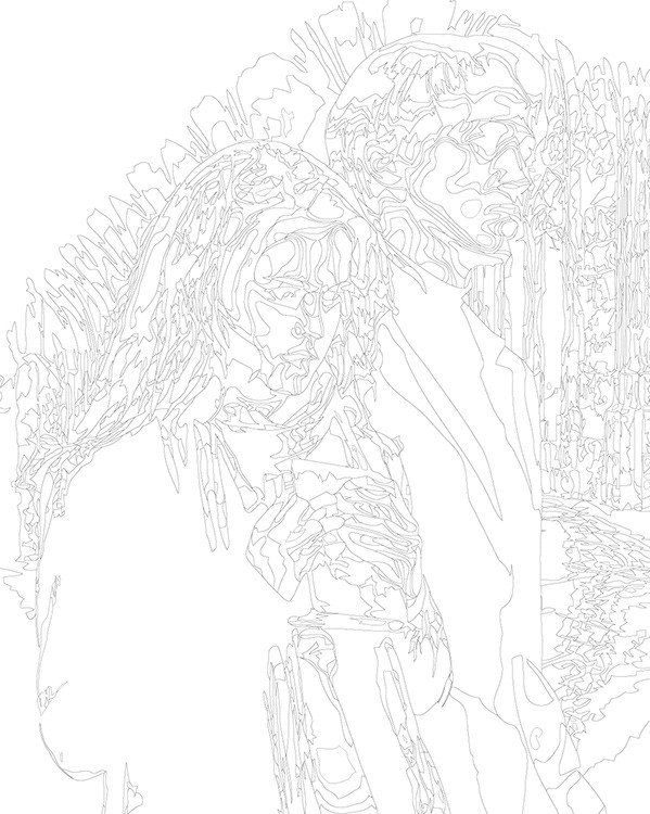 Картина по номерам «Гарри Поттер: Драмиона - Драко Малфой и Гермиона 4» — картинка 3