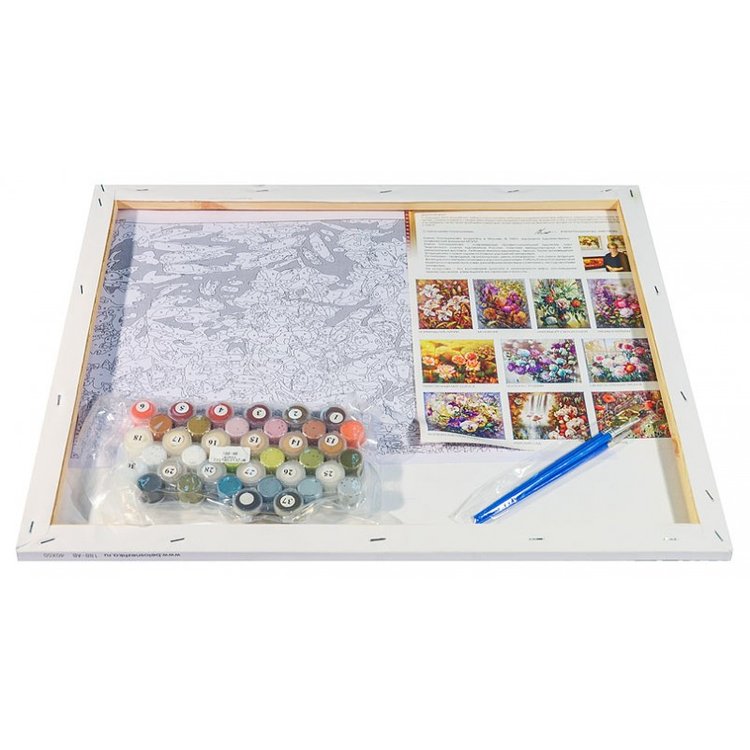 Картина по номерам «Райский сад» — картинка 3